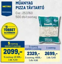 Metro Műanyag pizza távtartó ajánlat