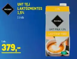 Metro Rioba UHT tej laktózmentes 1,5% ajánlat