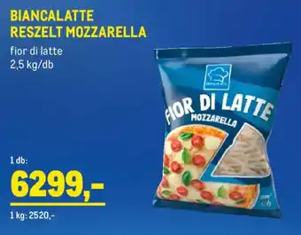 Biancalatte reszelt mozzarella