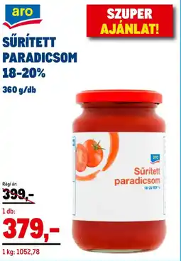 Metro Aro Sűrített paradicsom 18-20% ajánlat