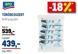 Metro Aro Túródesszert ajánlat