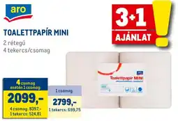Metro Aro Toalettpapír mini ajánlat