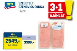 Metro Aro Szeletelt szendvics sonka ajánlat