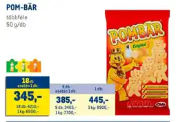 Metro Pom-Bär ajánlat