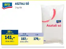 Metro Aro Asztali só ajánlat