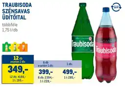Metro Traubisoda szénsavas üdítőital ajánlat