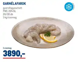 Metro Garnélafarok ajánlat
