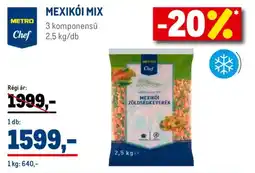 Metro Metro Chef Mexikói mix ajánlat