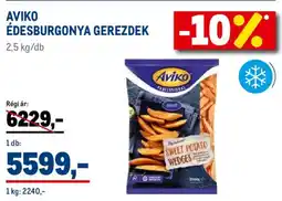 Metro Aviko édesburgonya gerezdek ajánlat