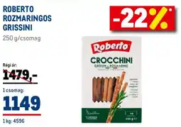 Metro Roberto Rozmaringos grissini ajánlat