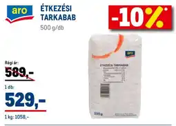 Metro Aro étkezési tarkabab ajánlat