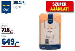 Metro Metro Chef Bulgur ajánlat