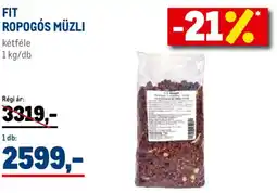 Metro Fit Ropogós müzli ajánlat