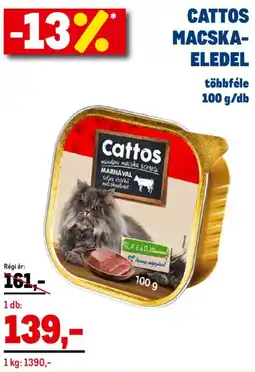 Metro Cattos macskaeledel ajánlat