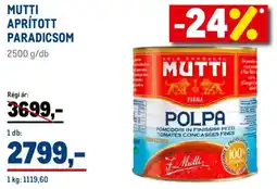 Metro Mutti Aprított paradicsom ajánlat