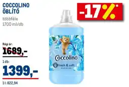 Metro Coccolino öblítő ajánlat