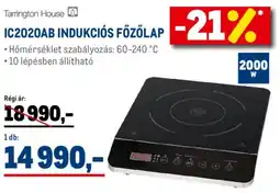 Metro Tarrington House IC2020AB indukciós főzőlap ajánlat