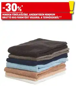 Metro Minden törölközőre, amennyiben minimum bruttó 900 forintért vásárol a termékekből ajánlat