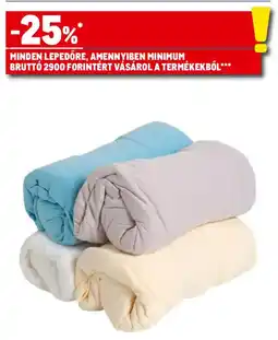 Metro Minden lepedőre, amennyiben minimum, bruttó 2900 forintért vásárol a termékekből ajánlat