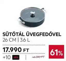 Metro Sütőtál üvegfedővel ajánlat