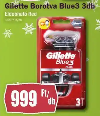 Gilette Borotva Blue3