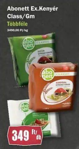 FullDiszkont Abonett Ex.Kenyér Class/Gm ajánlat