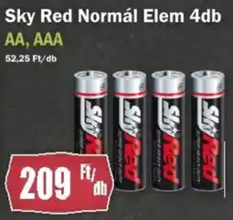 FullDiszkont Sky Red Normál Elem ajánlat