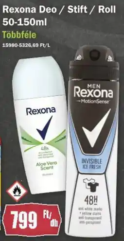 FullDiszkont Rexona Deo / Stift / Roll ajánlat