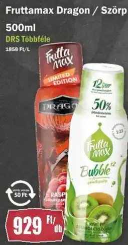 FullDiszkont Fruttamax Dragon / Szörp ajánlat