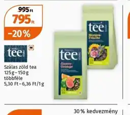 Müller Meßmer tee szálas zöld tea ajánlat