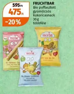 Müller FRUCHTBAR Bio kukoricasnack ajánlat