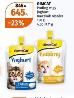 Müller GIMCAT Puding vagy joghurt ajánlat