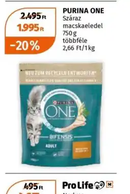Müller PURINA ONE Száraz macskaeledel ajánlat