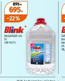 Müller Blink Desztillált víz ajánlat