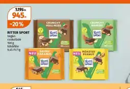Müller RITTER SPORT Vegán csokoládé ajánlat