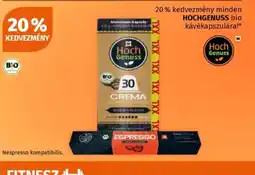 Müller HOCHGENUSS bio kávékapszula ajánlat