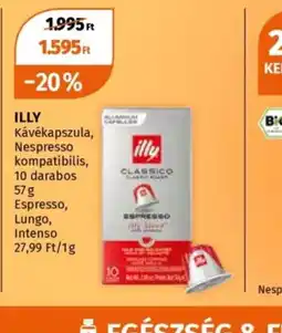 Müller ILLY Kávékapszula ajánlat