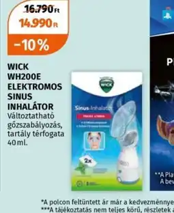 Müller WICK WH200E ELEKTROMOS INHALÁTOR ajánlat