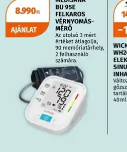 Müller MEDISANA BU 95E VÉRNYOMÁSMÉRŐ ajánlat
