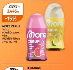 Müller MORE ZERUP Szörp ajánlat