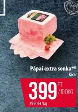 Coop Pápai Extra Sonka ajánlat