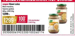 Coop Knorr szósz ajánlat