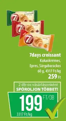 Coop 7days croissant ajánlat