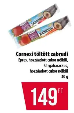 Coop Cornexi töltött zabrudi ajánlat