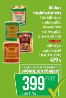 Coop Globus húskészítmény ajánlat