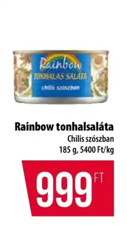 Coop Rainbow tonhalsaláta ajánlat