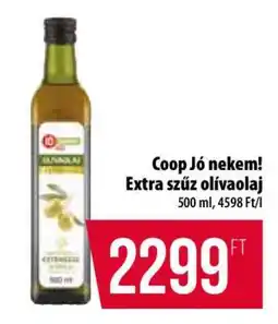 Coop Coop Jó nekem! Extra szűz olívaolaj ajánlat