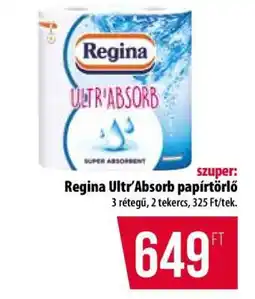 Coop Regina Ultr'Absorb Papírtörlő ajánlat