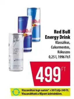 Coop Red Bull Energy Drink ajánlat