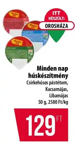 Coop Minden nap húskészítmény ajánlat
